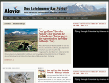 Tablet Screenshot of alavia.com